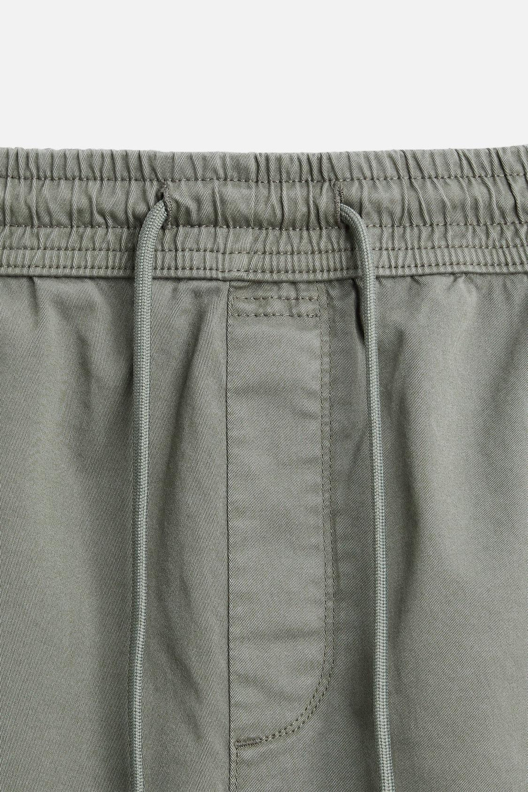 PANTALON DÉLAVÉ AVEC TAILLE JOGGING