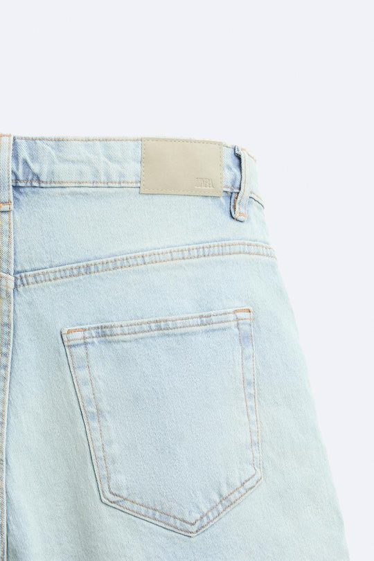 Short en Jean - Bleu Moyen