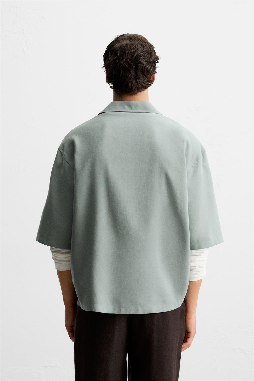 CHEMISE FLUIDE COUPE DÉCONTRACTÉE