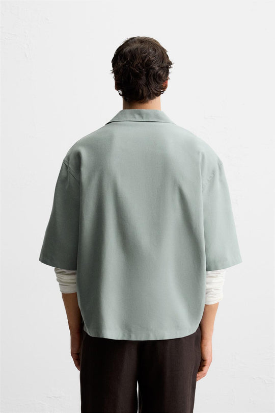 CHEMISE FLUIDE COUPE DÉCONTRACTÉE