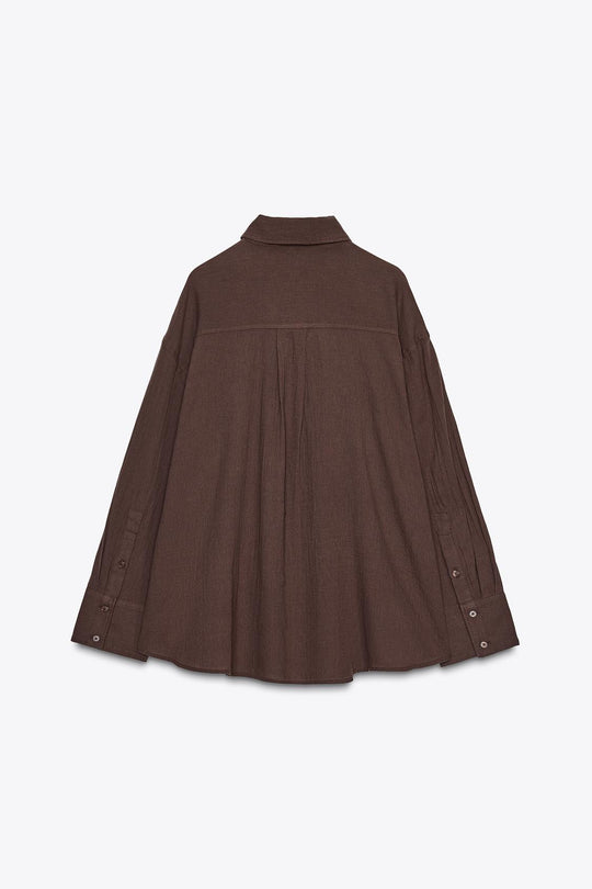 CHEMISE OVERSIZE EN GAZE