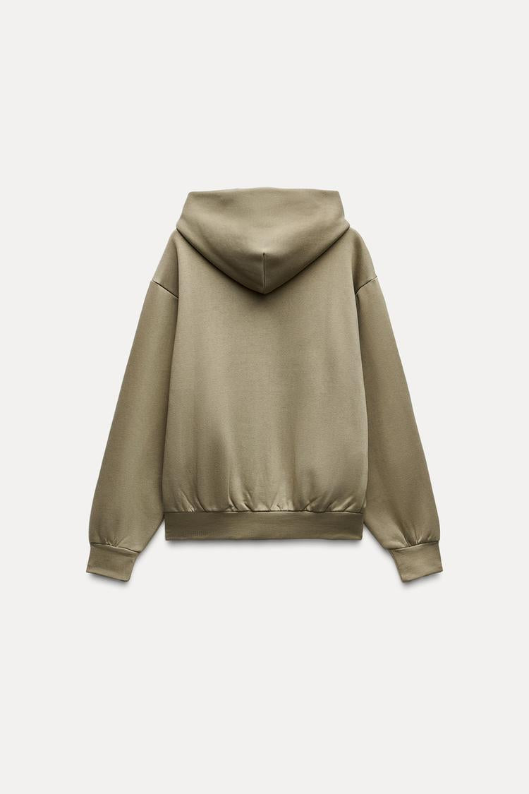 Sweat à capuche avec poches - Noir