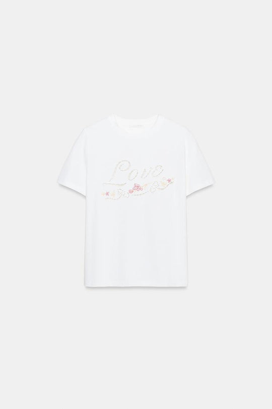 T-SHIRT BRODERIES ET INSCRIPTION