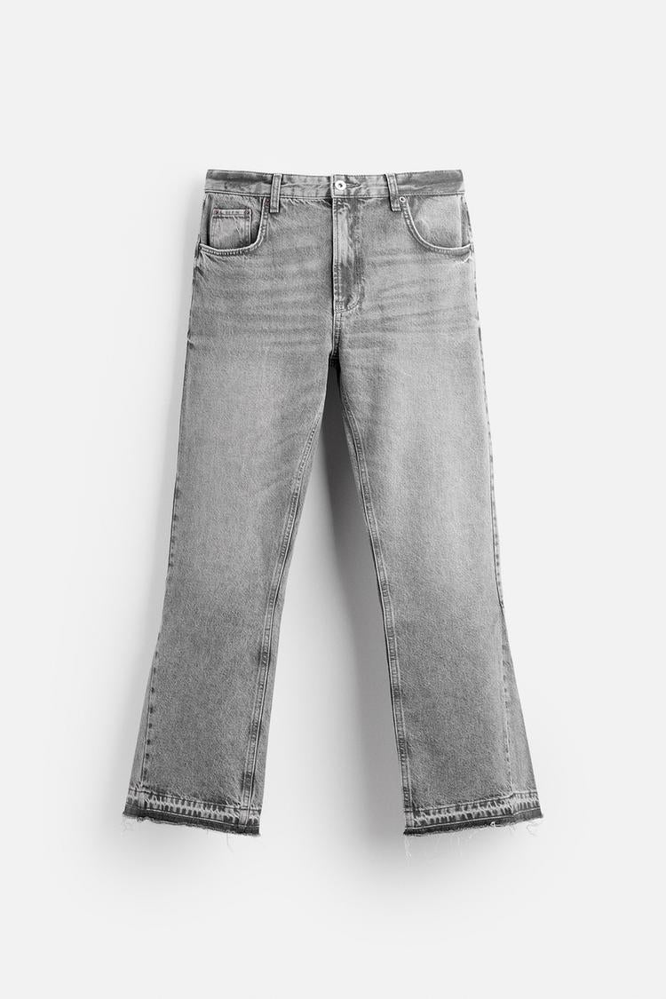 Jean flare - Gris