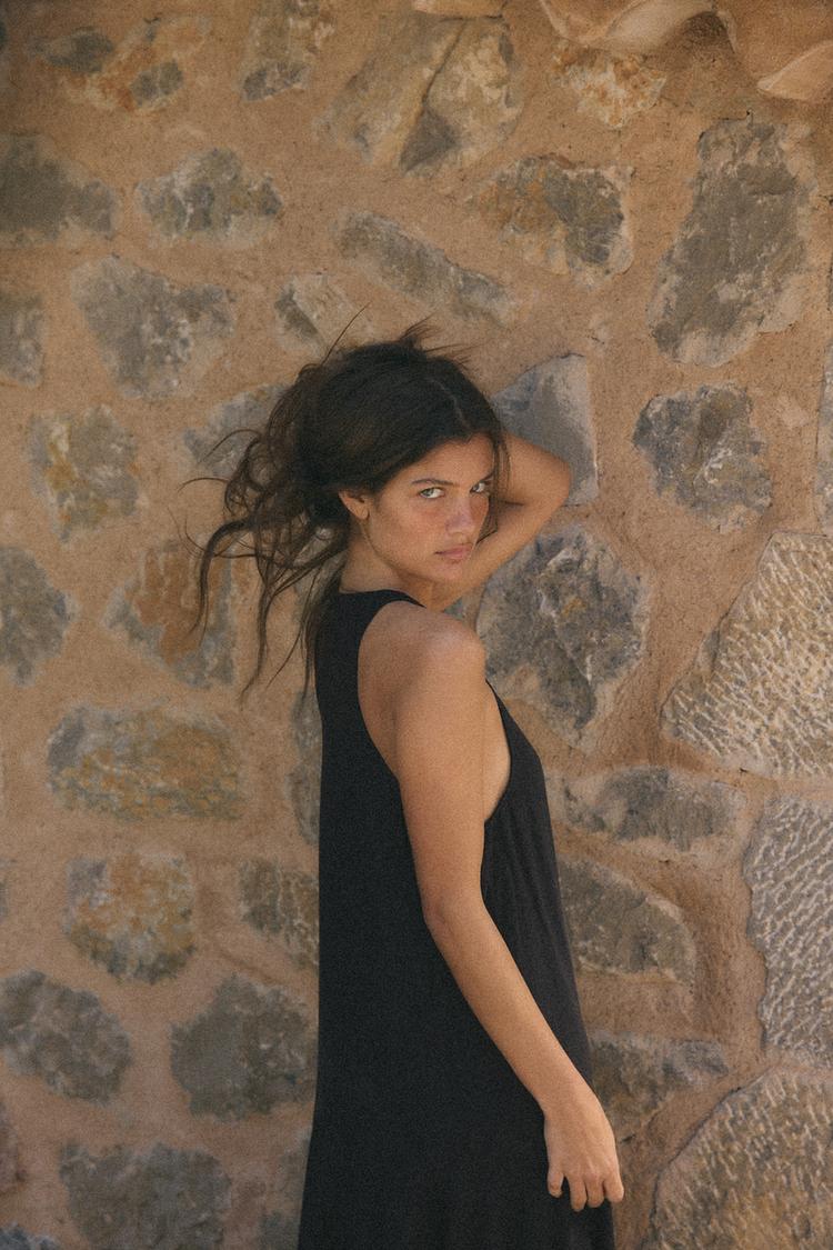 ROBE LONGUE EN LYOCELL