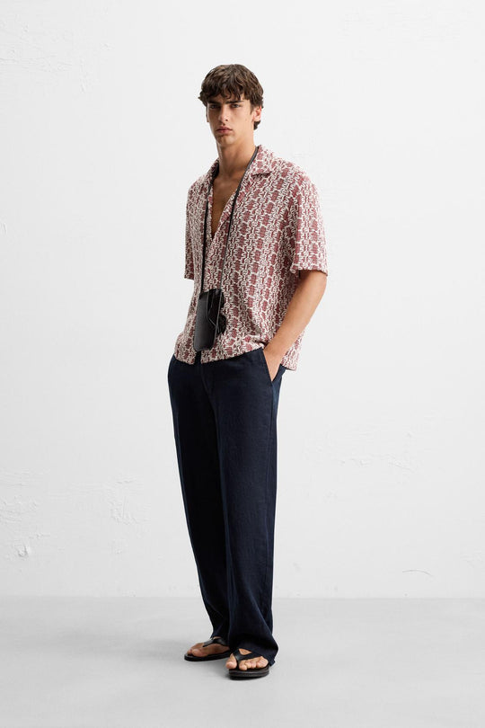 CHEMISE STRUCTURÉE CROCHET