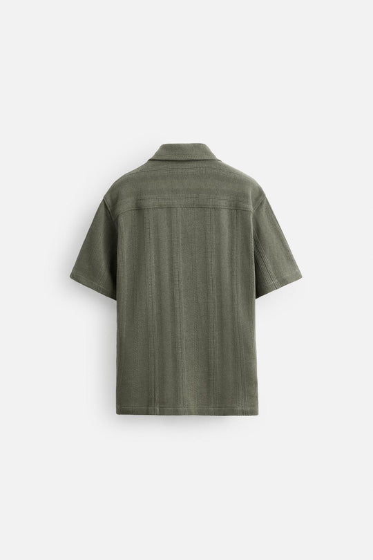 CHEMISE STRUCTURÉE JACQUARD