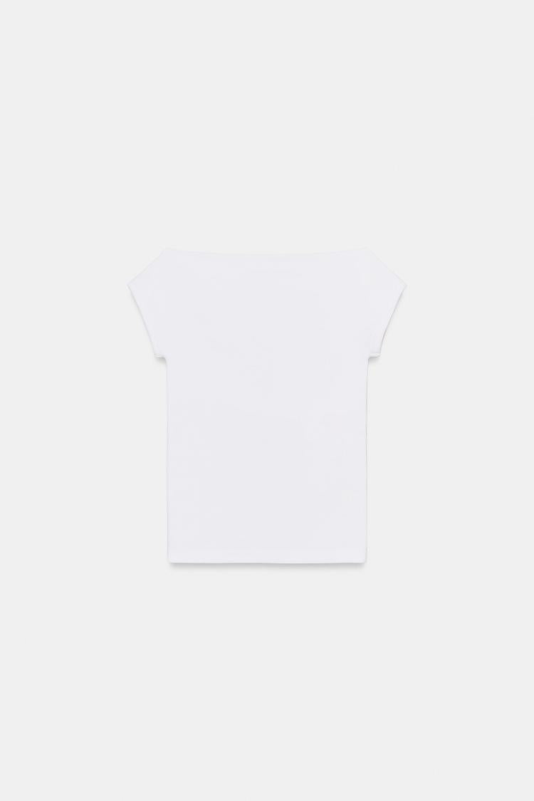 T-SHIRT COL BATEAU