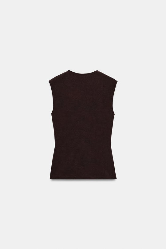T-SHIRT SANS MANCHES