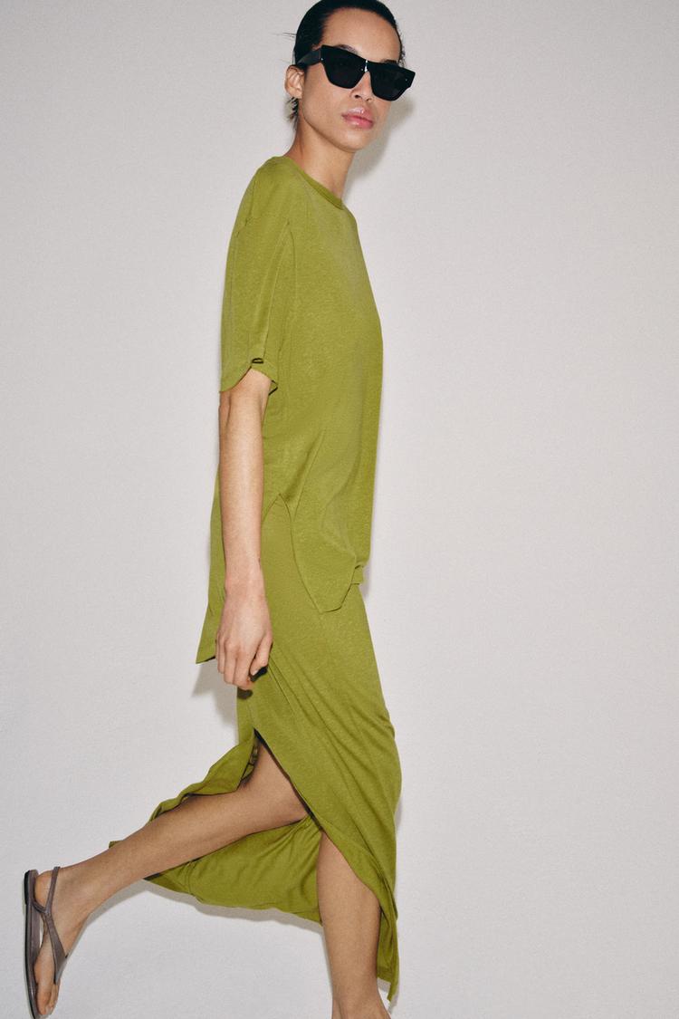 T-SHIRT OVERSIZE FLUIDE