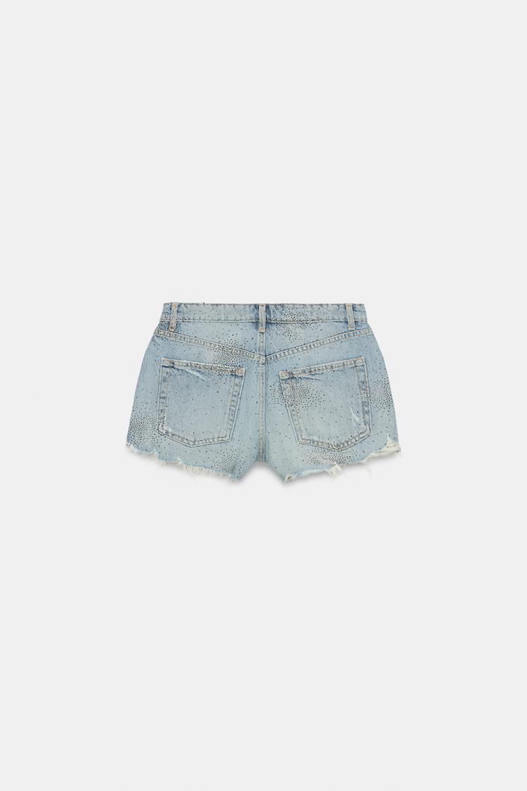 SHORT EN DENIM TRF TAILLE HAUTE