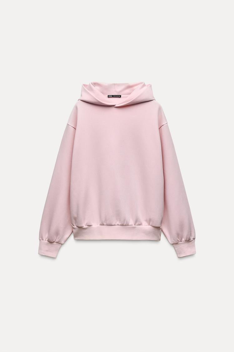 Sweat à capuche avec poches - Noir