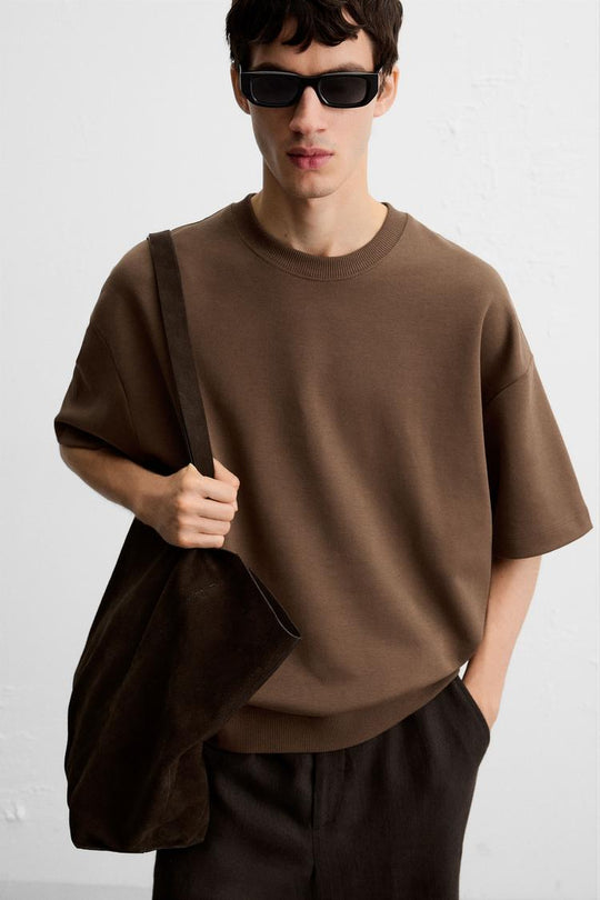 SWEAT STRUCTURÉ INTERLOCK