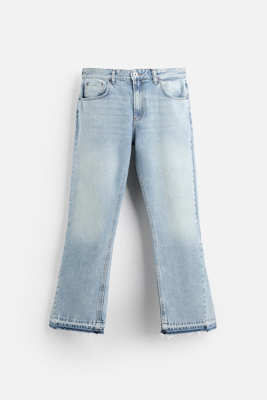 Jean flare - Gris