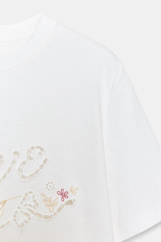 T-SHIRT BRODERIES ET INSCRIPTION