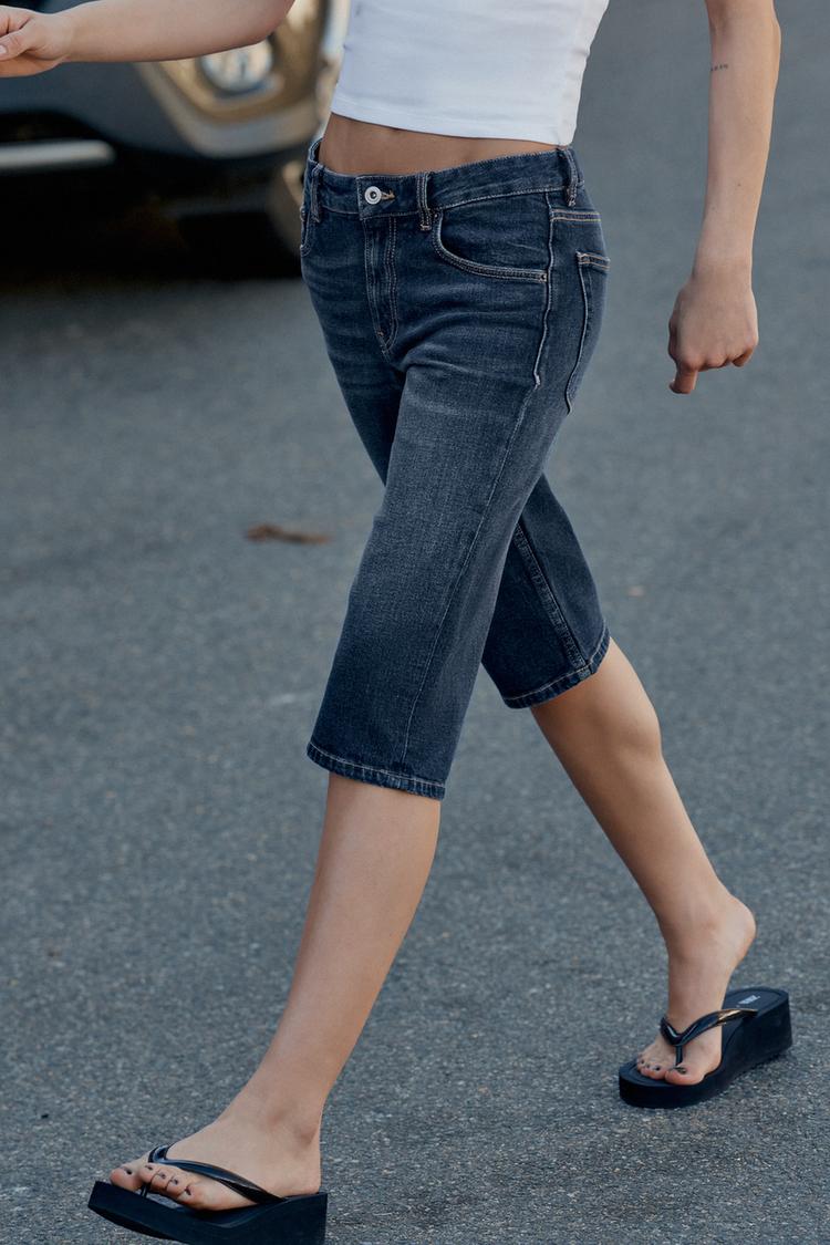 JEANS TRF CAPRI TAILLE NORMALE
