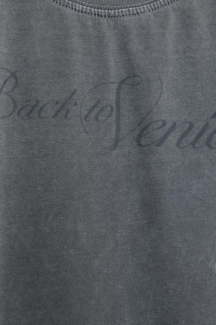 T-SHIRT LAVE TEXTE