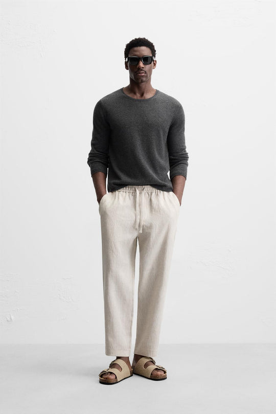 PANTALON 100% LIN