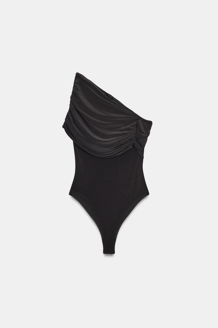 BODY ASYMÉTRIQUE À PLIS
