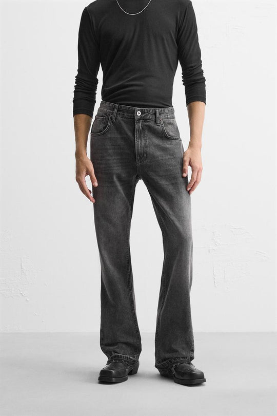 Jean flare - Bleu moyen