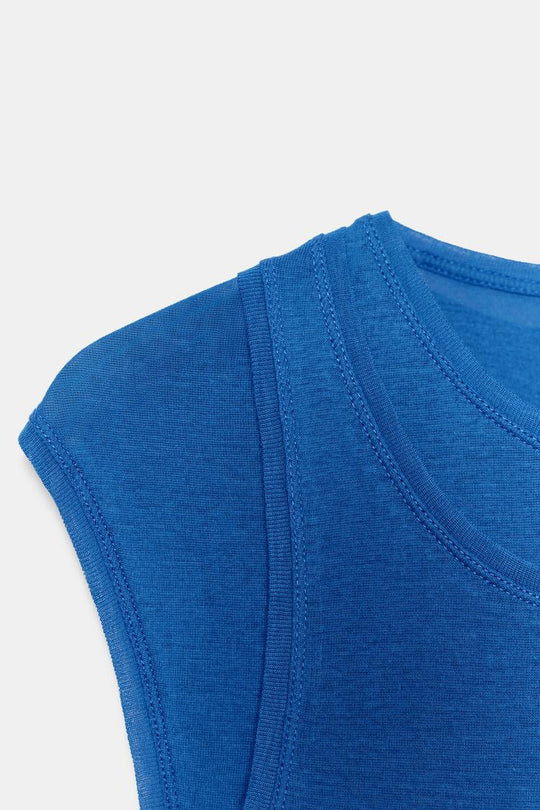 T-SHIRT SUPIMA® EFFET DOUBLE