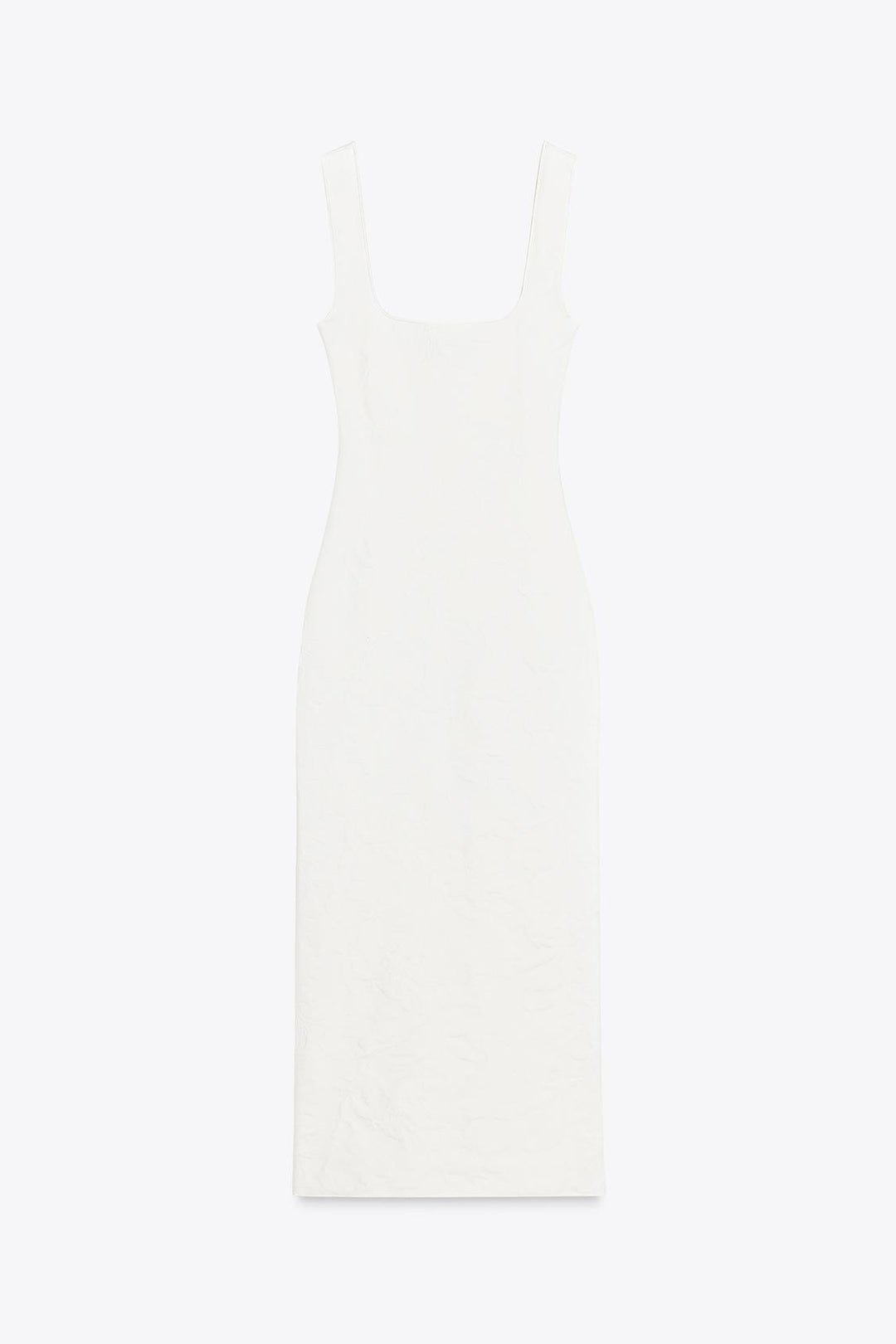 ROBE DECOLLETÉ CARRÉ STRETCH