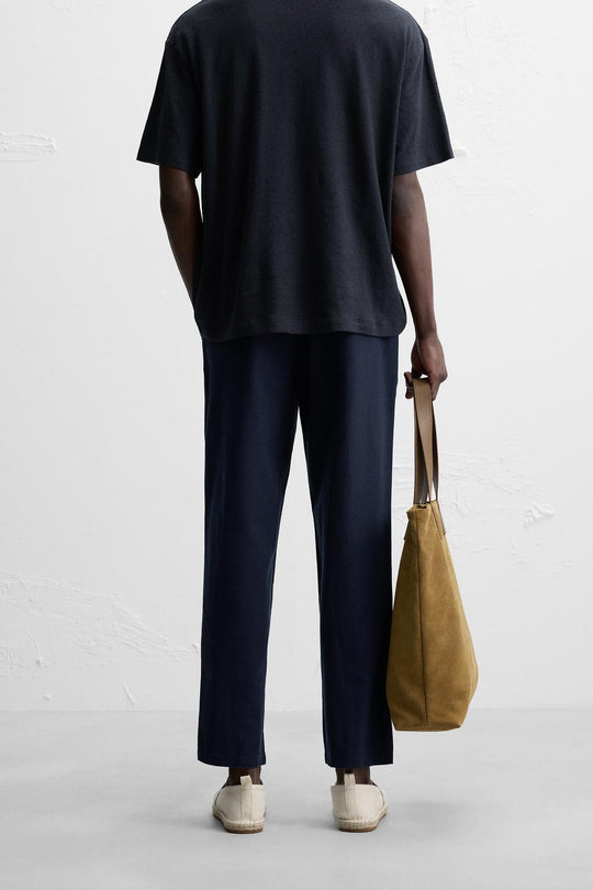 PANTALON RELAXED FIT COTON - LIN