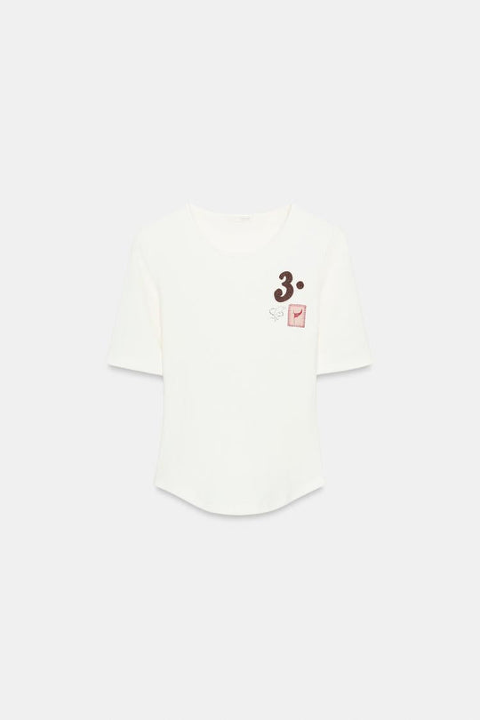 T-SHIRT MANCHES COURTES ETIQUETTE