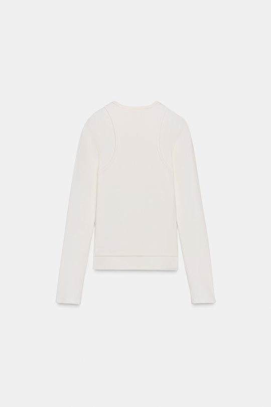 T-SHIRT DOUBLE BRODERIE