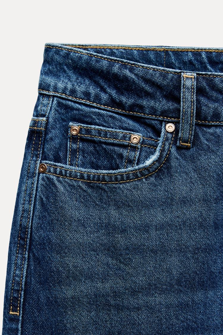 Jean z1975 à coupe large et taille haute - Gris