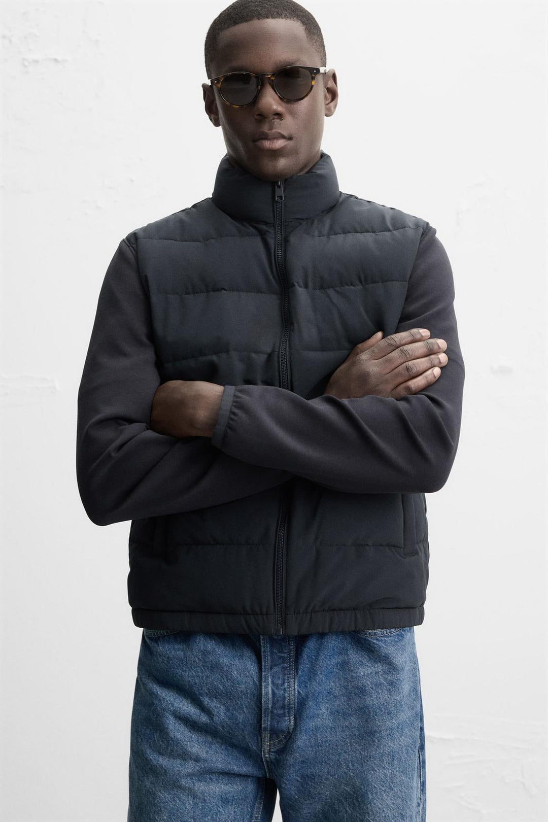 VESTE MATELASSÉE COMBINÉE
