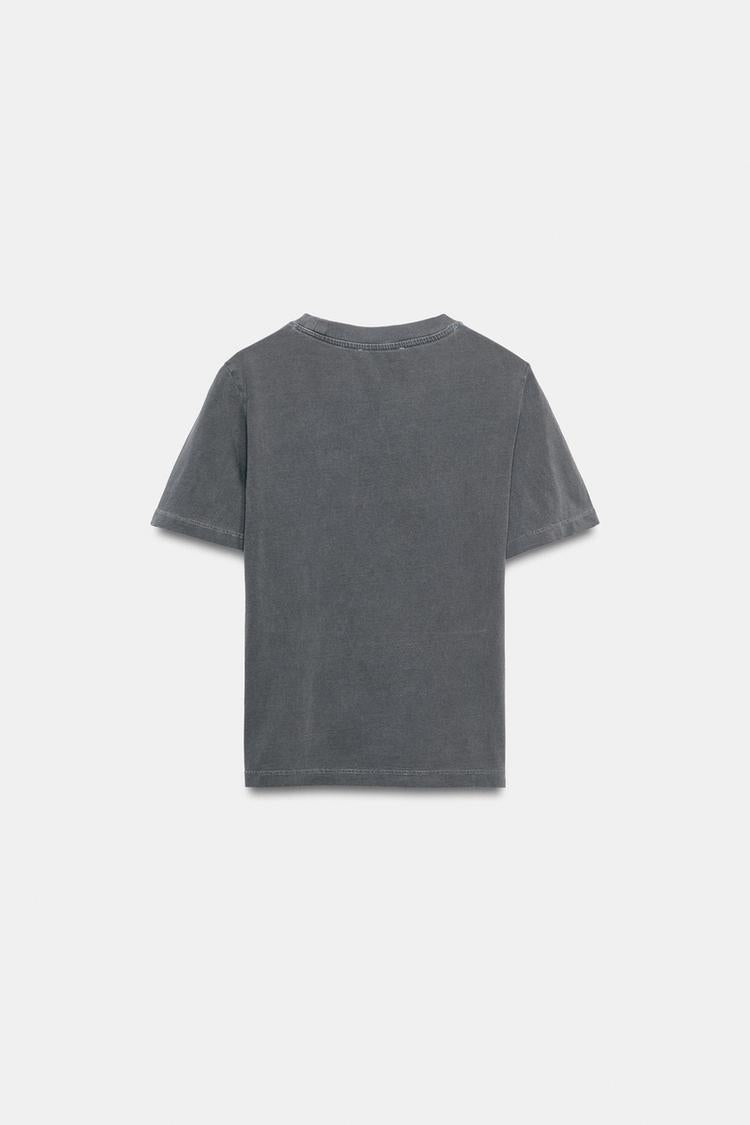 T-SHIRT LAVE TEXTE