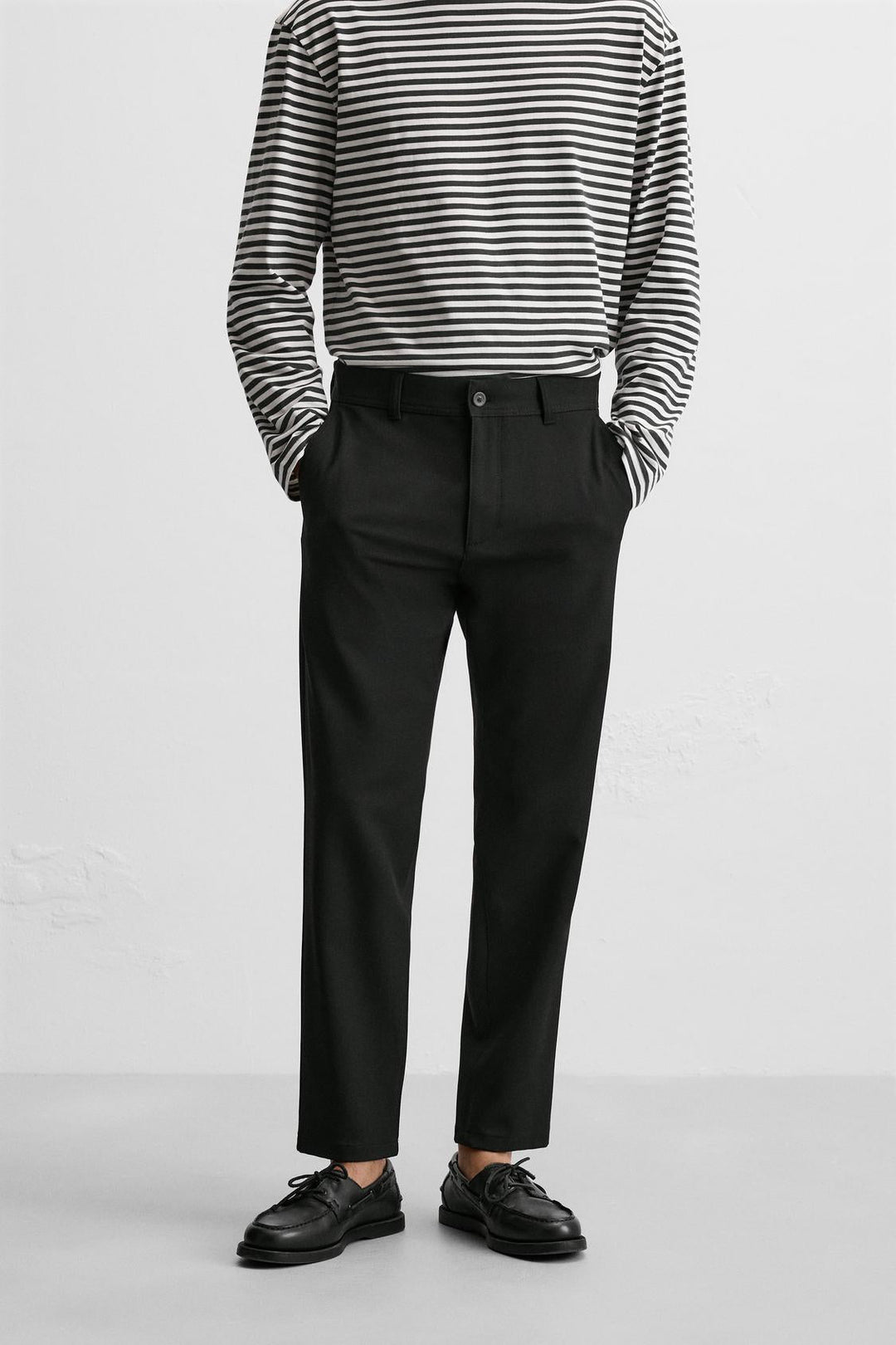 PANTALON À TEXTURE CONFORT