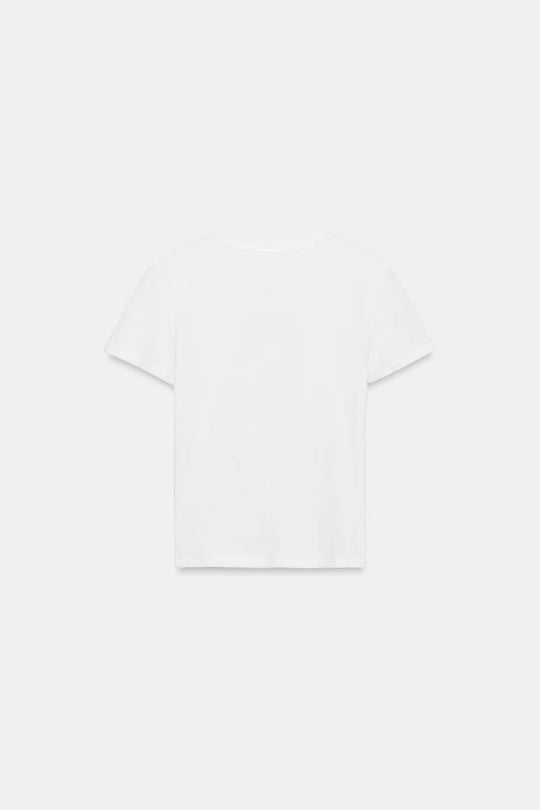 T-SHIRT MANCHES COURTES ET INSCRIPTION