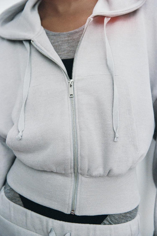 Sweat à capuche soft - Gris foncé