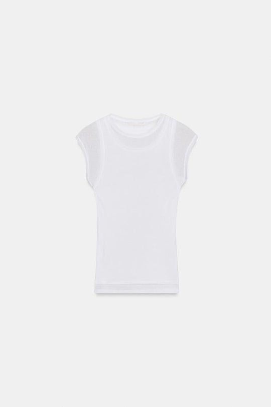 T-SHIRT SUPIMA® EFFET DOUBLE