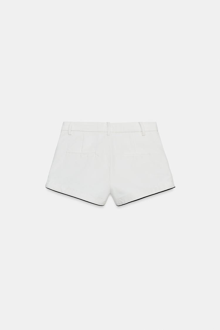 SHORT EN JEAN À PINCES ZW COLLECTION