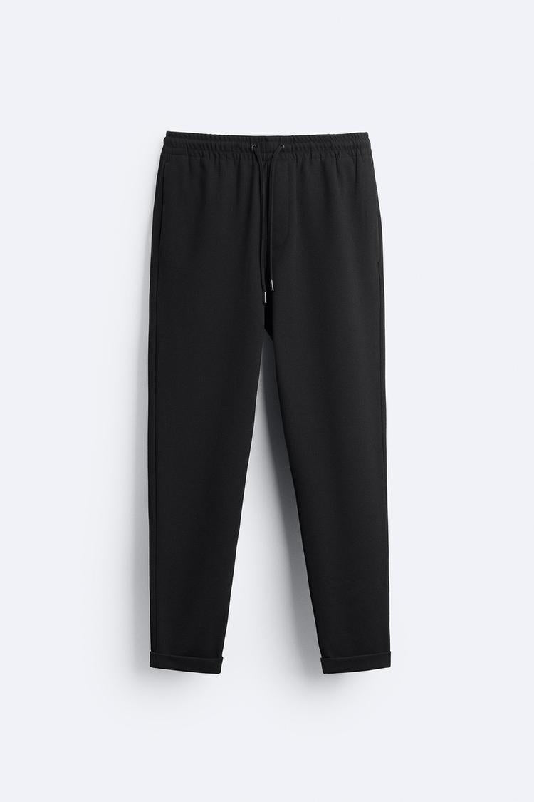Pantalon style jogging - Bleu marine