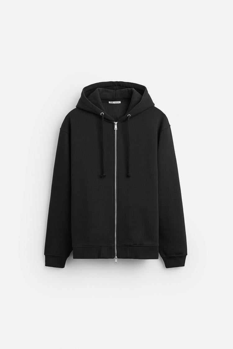 Sweat à capuche zip - Bleu Marine