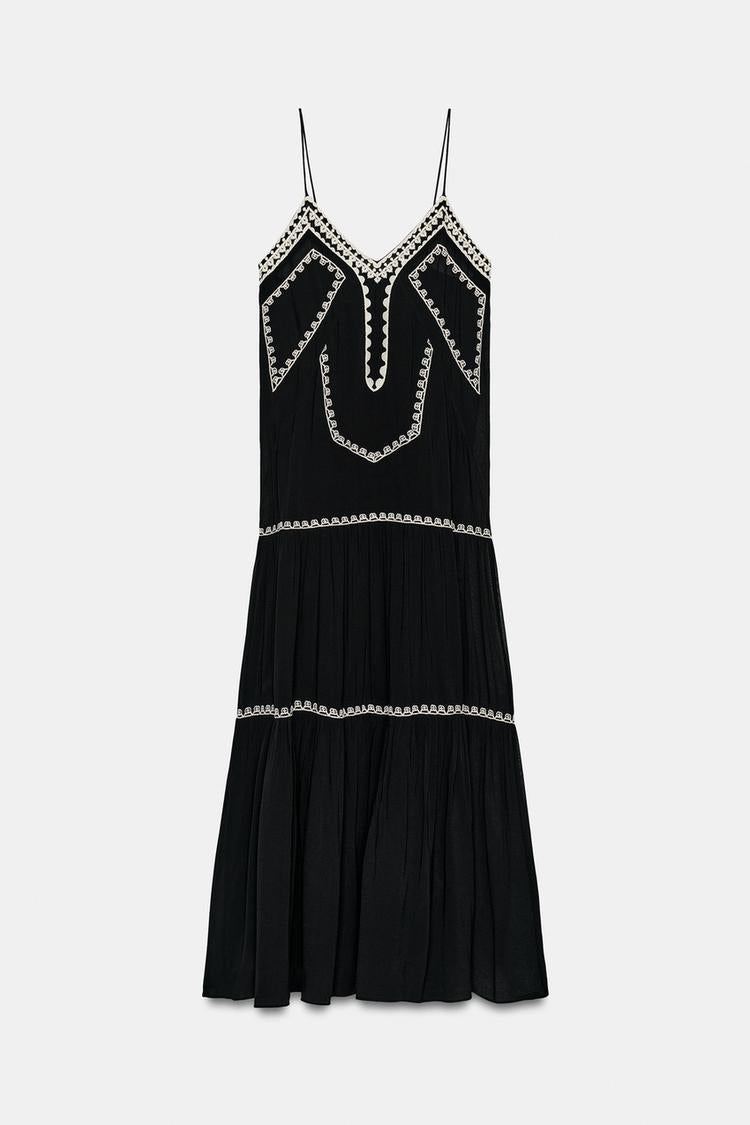 ROBE LONGUE BRODERIES ZW COLLECTION