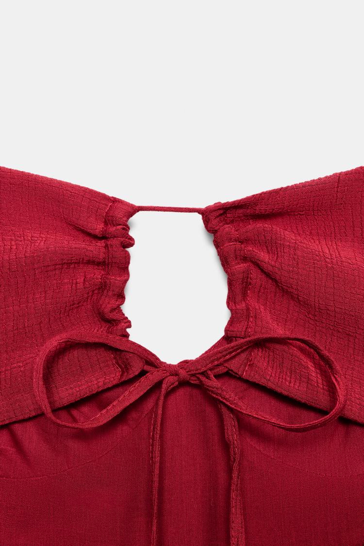 ROBE LONGUE À BRETELLES