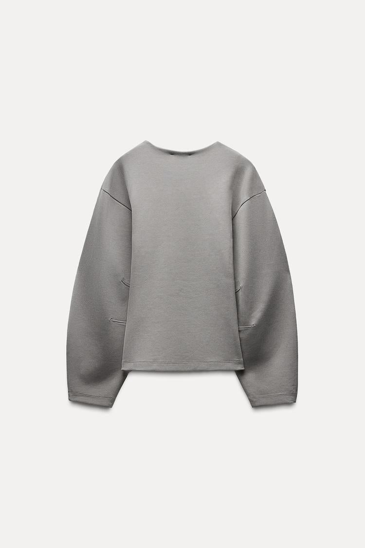 Sweat interlock ajusté - Gris