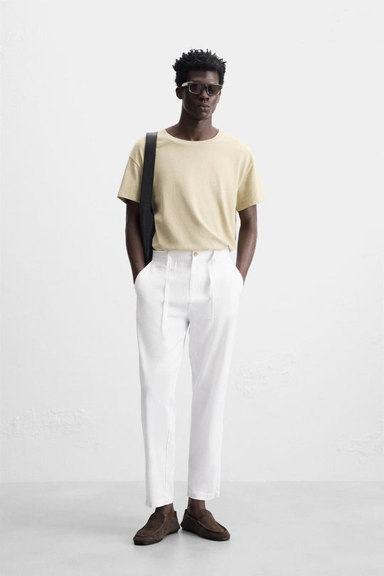 PANTALON AVEC LIN