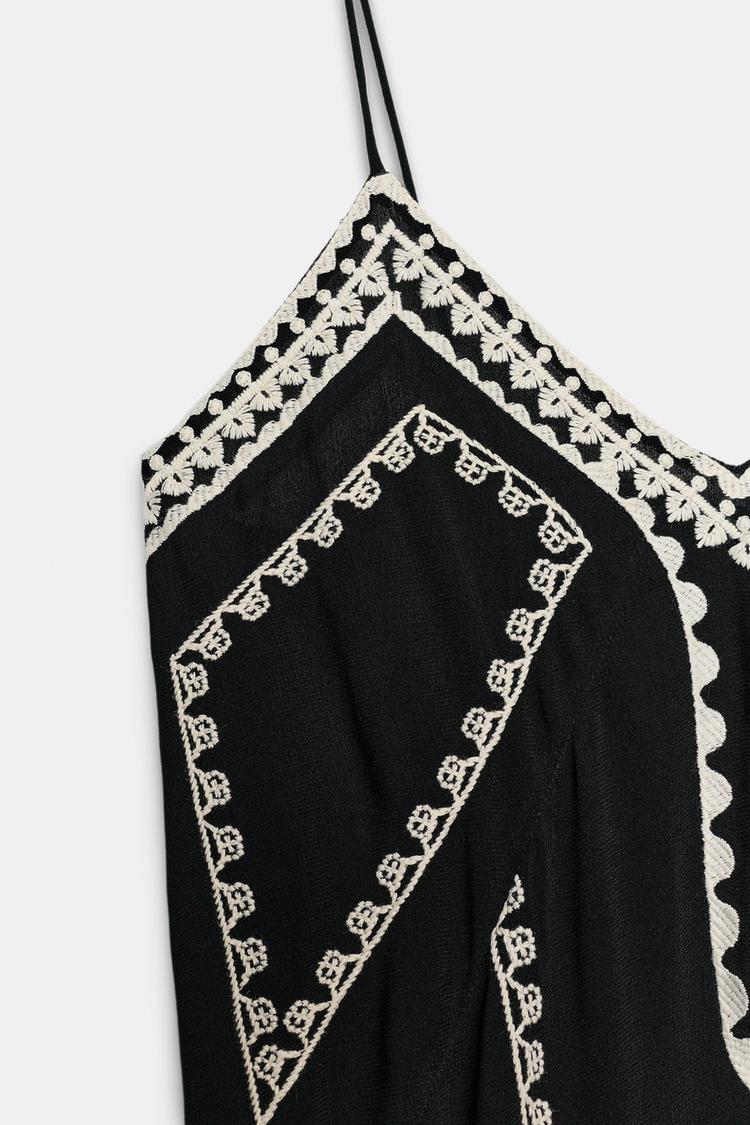 ROBE LONGUE BRODERIES ZW COLLECTION