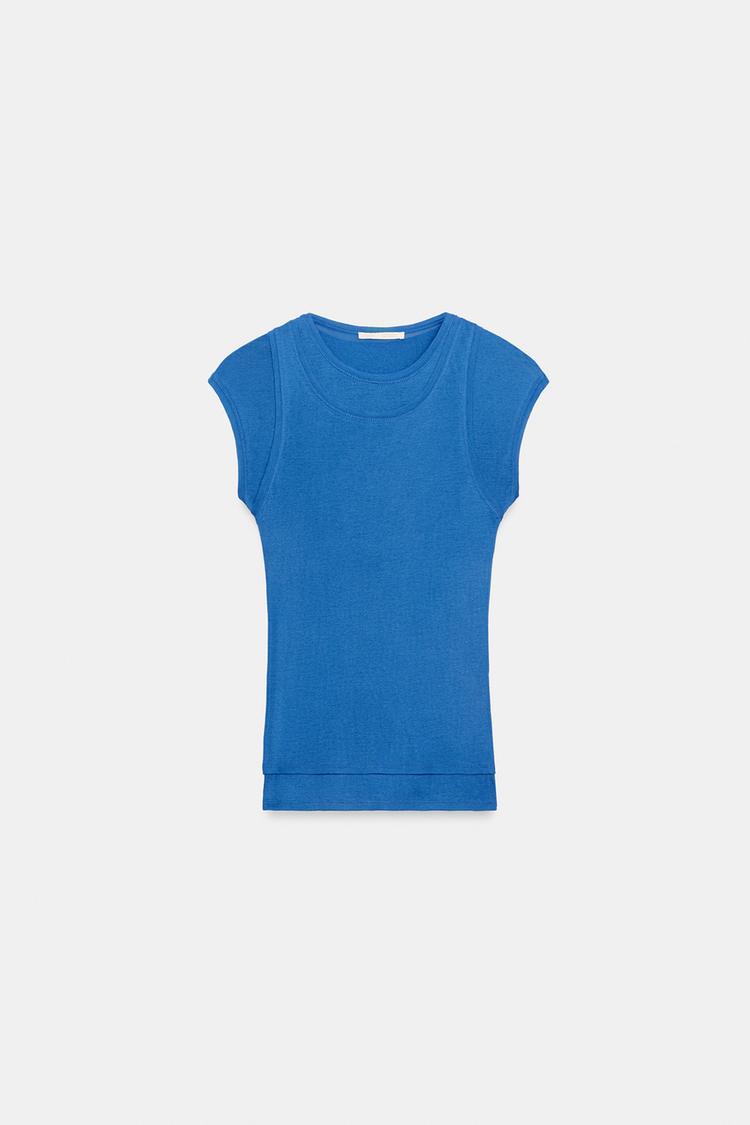 T-SHIRT SUPIMA® EFFET DOUBLE