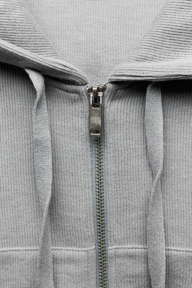 Sweat à capuche soft - écru