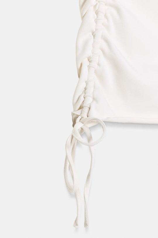 T-SHIRT FRONCÉ RÉGLABLE