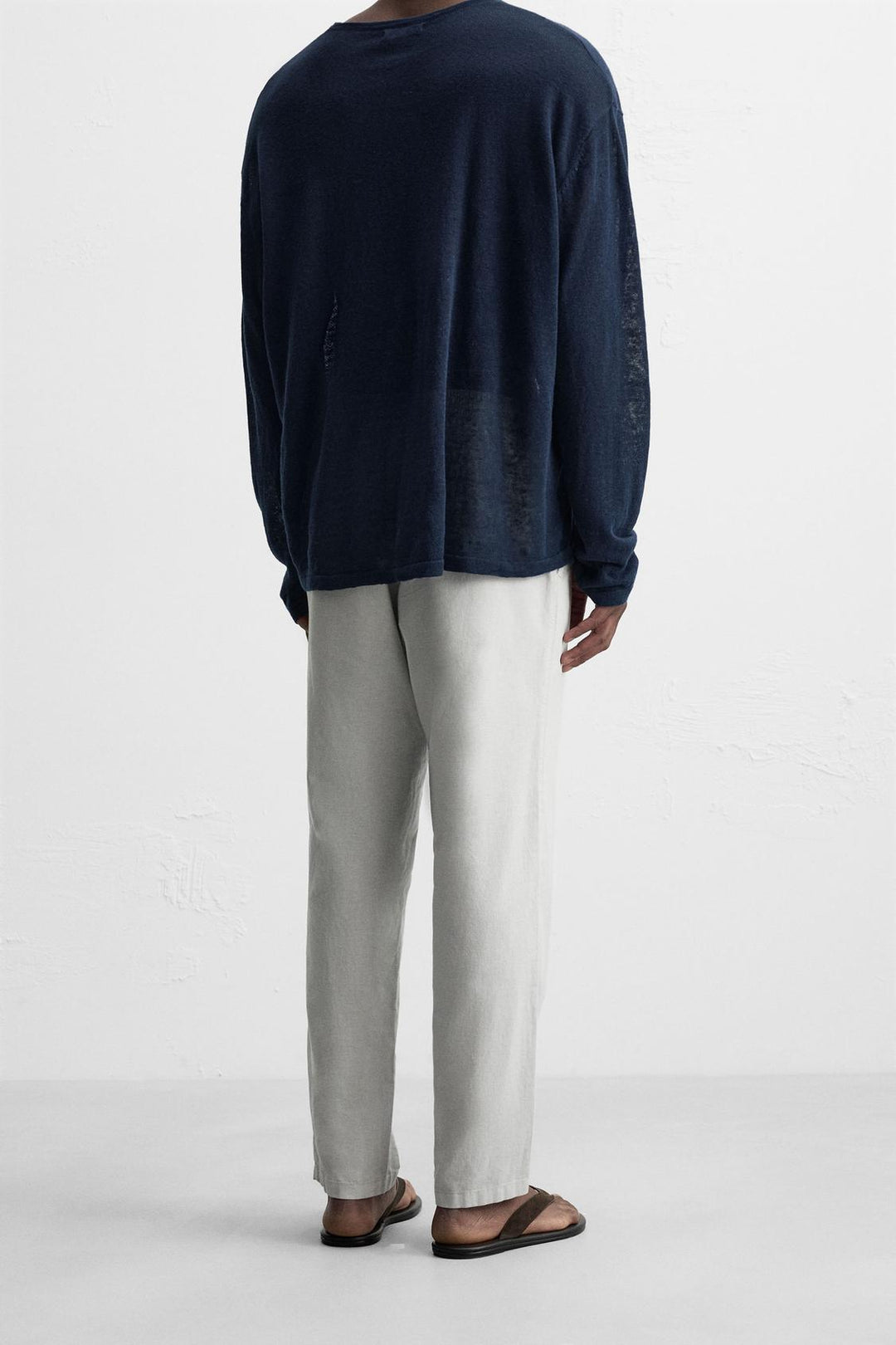 PANTALON RELAXED FIT COTON - LIN