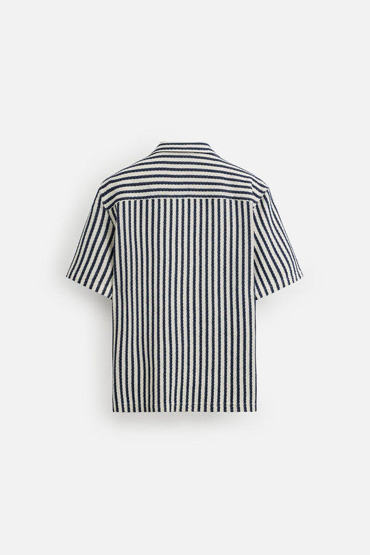 CHEMISE JACQUARD GÉOMÉTRIQUE