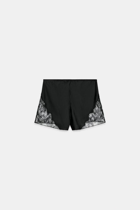 SHORT SATINE ET DENTELLE ZW COLLECTION